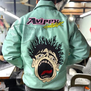 Men Leather Jacket Men | Streetwear Bomber Jacket | Urban Fashion Varsity Coat | Retro Hip Hop Style Jacket