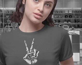 Women printed boxy fit round neck oversized look Cropped Tee