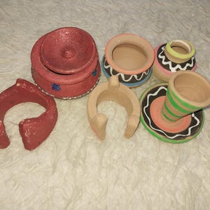 Clay decoration set