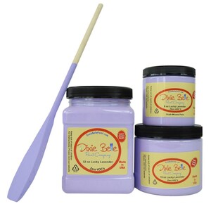 LUCKY LAVENDER - Dixie Belle - Chalk Mineral Paint - 118ml/4oz - 236ml/8oz - 473ml/16oz - 946ml/32oz