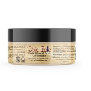 COBBLESTONE - Dixie Belle - Natural Stone Colour Chalk Mineral Paint - 118ml/4oz - 236ml/8oz - 473ml/16oz - 946ml/32oz