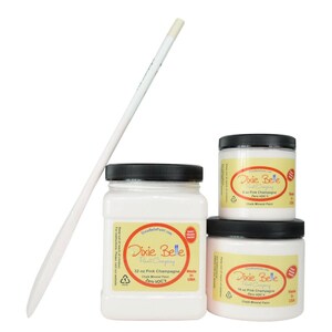 PINK CHAMPAGNE - Dixie Belle - Chalk Mineral Paint - 118ml/4oz - 236ml/8oz - 473ml/16oz - 946ml/32oz