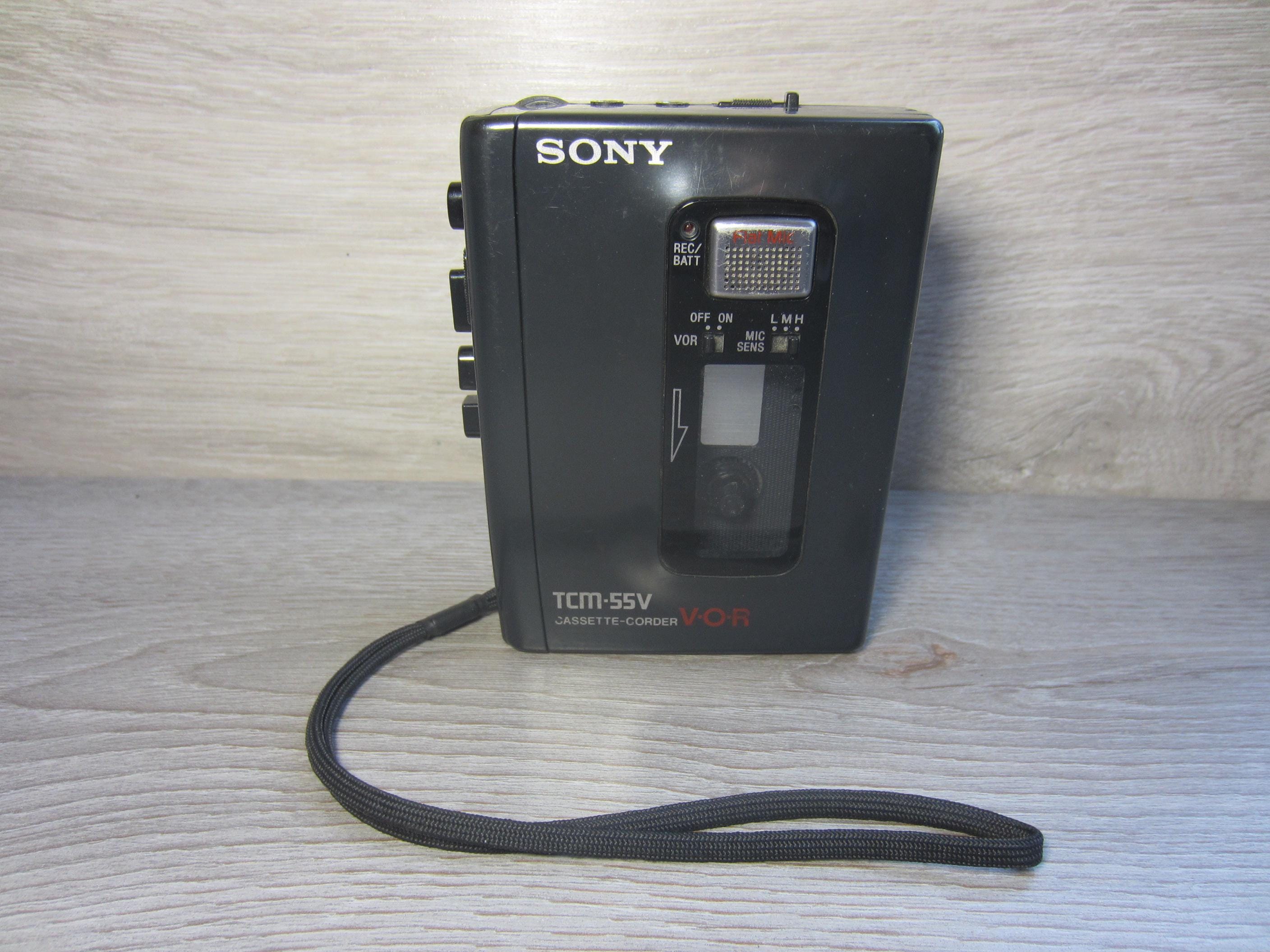 SONY TCM-55 Cassette Player with VOR Function