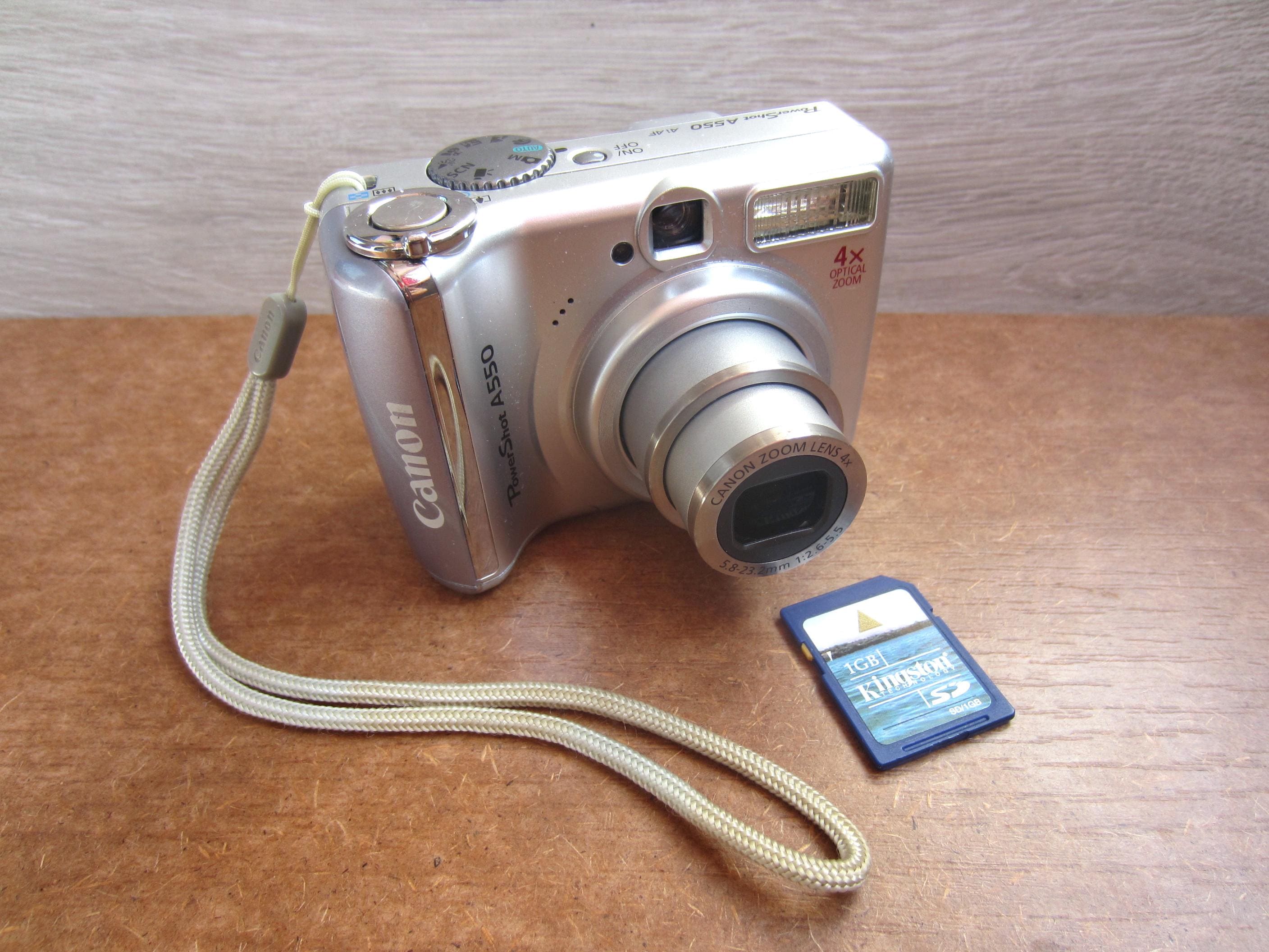 Canon Powershot A550 - Etsy