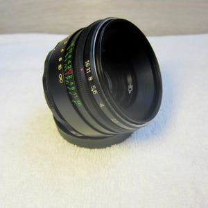 Vintage Lens Helios 44-2 2/58 F2 mount M42 Zenit USSR working