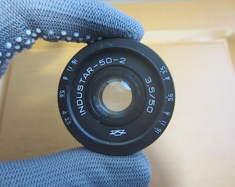 Vintage Camera Zenit B With Industar 50-2 3.5/50mm - Etsy
