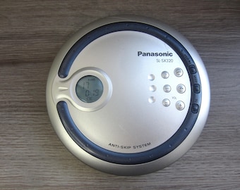 Vintage CD-Playerreich Resopal Sl-SX320, Player Tragbar Retro Getestet Funktioniert