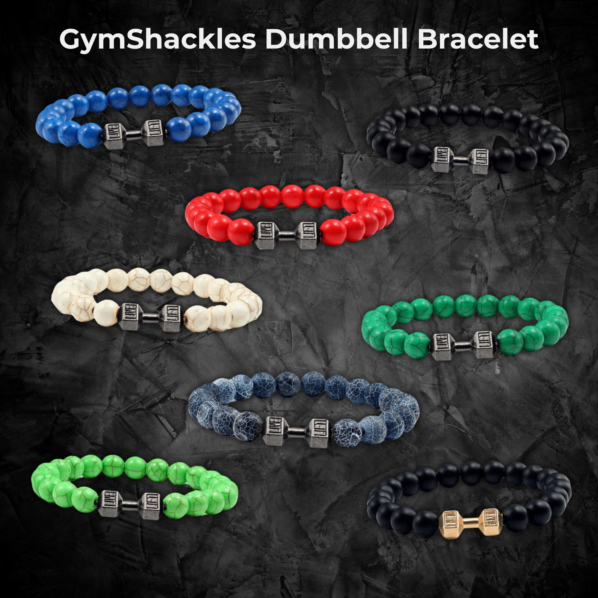Gymshacklesのダンベルブレスレット - モチベーションを高めるジム 