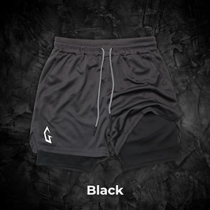 Signature Compression Shorts by Gymshackles - Men's Tight Workout Shorts - Sweat-Wicking Gym Shorts - Ultra Fit Training Wear