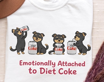 Diet Coke Lover Shirt, Komfort Farben Soda Geschenk für Humor-Enthusiasten