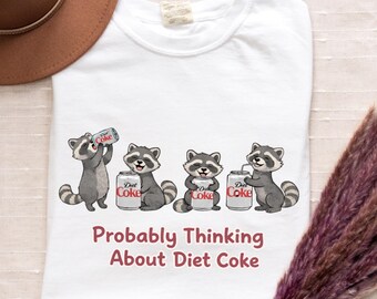 Diet Coke Gifts for Fans, Funny Soda Lovers Shirt & Sweatshirt in Comfort Colors