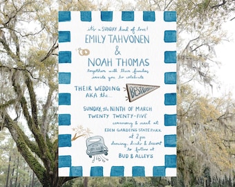 Custom Wedding Invite Suite