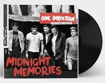One Direction- Midnight Memories Custom Vinyl Record
