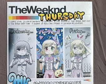 The Weeknd- Thursday 10 year anniversary Replica 1lp Import