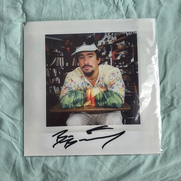 Bad Bunny- NPR tiny disk concert vinyl record rare