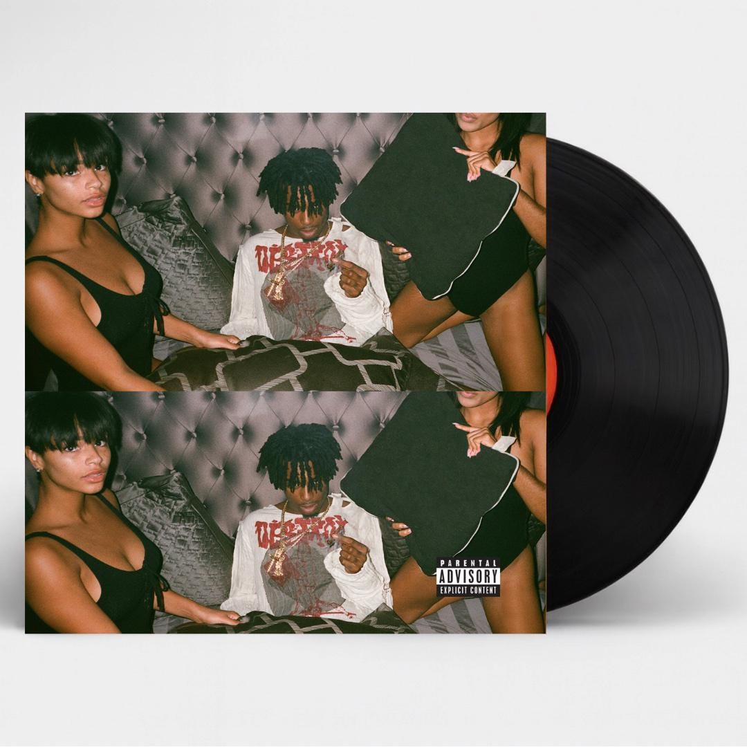 Playboi Carti- Self Titled (original Cover) Custom Vinyl Record - Etsy