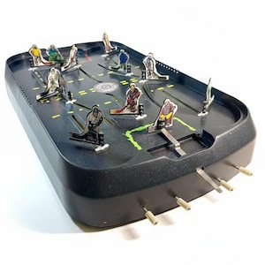 Vintage Road Warriors Tabletop Hockey Game | Retro Arcade Sports Game | 1990s Nostalgia | Missing Pieces