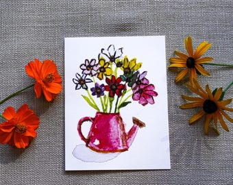 Watering Can Blooms