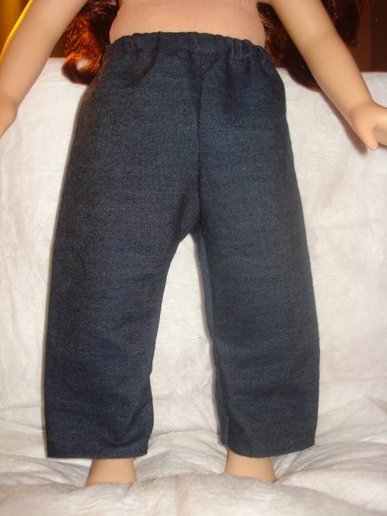 light blue jean pants