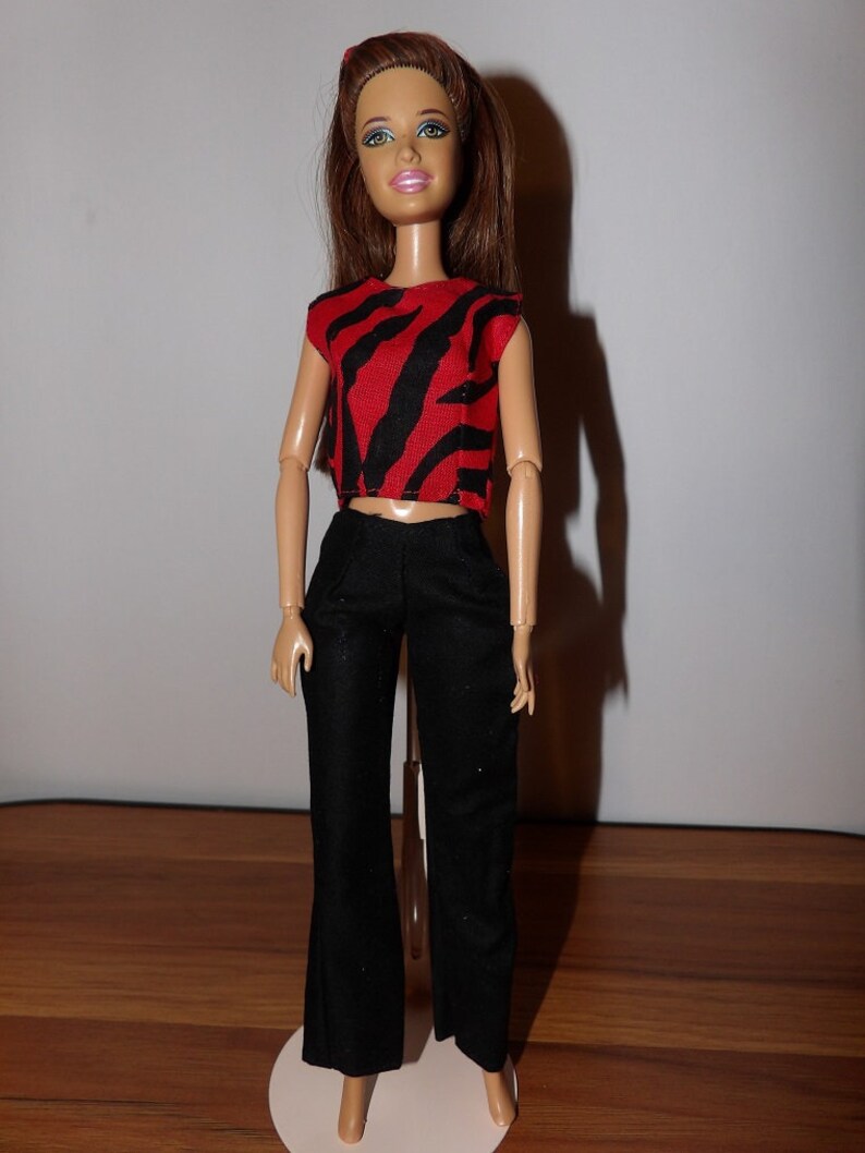 4 Piece Mix & Match Clothing Set With 2 Tops Pants and Skirt Etsy