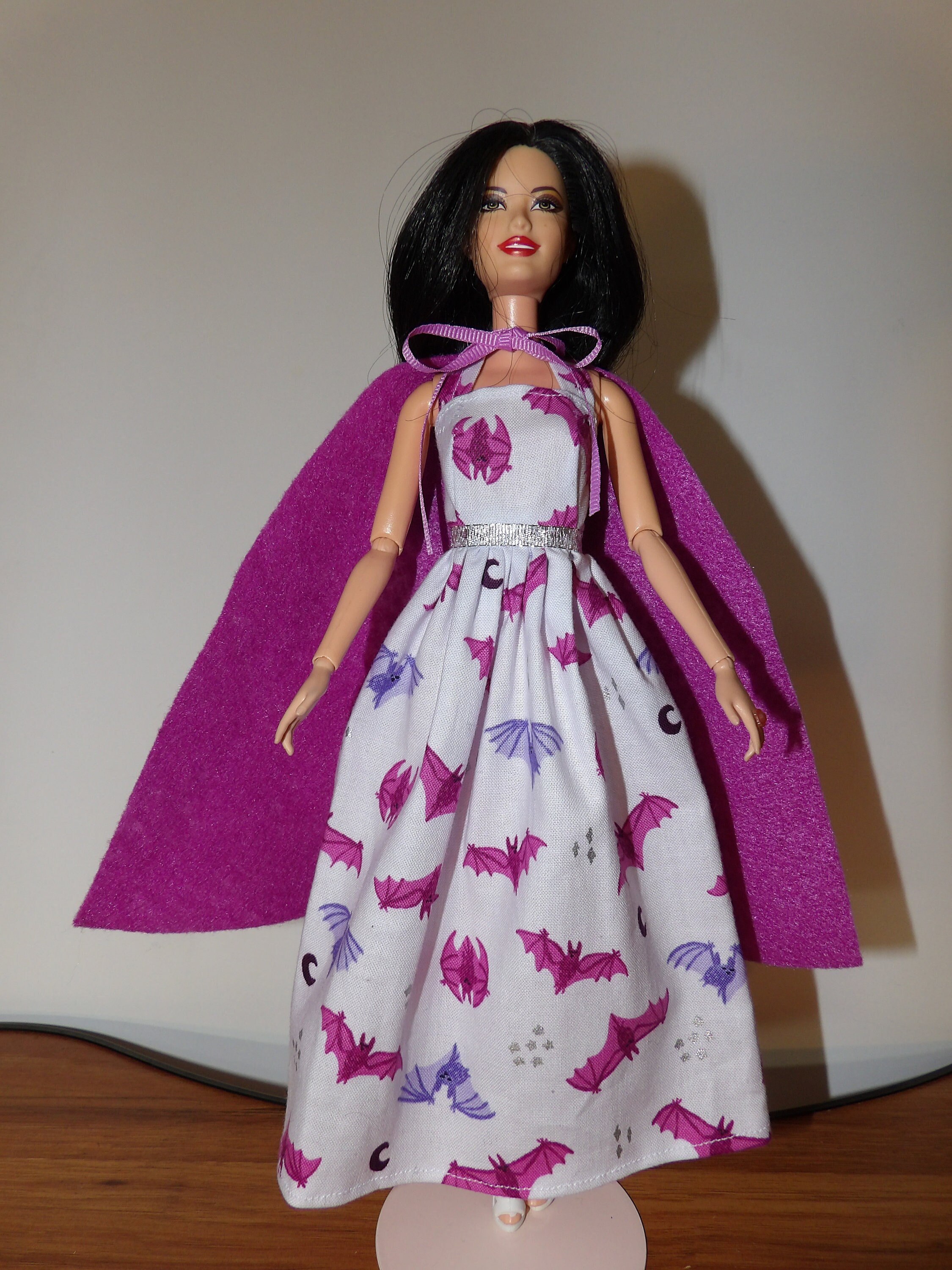 Purple Cape for Barbie