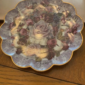 Bouquet of Innocence Collector Plate from Franklin Mint