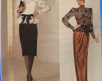 Vintage Vogue American Pattern 1189 by Kasper - Size 8