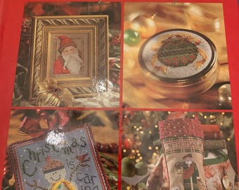 Better Homes and Gardens A Cross-Stitch Christmas - Heartfelt Holidays - 1999