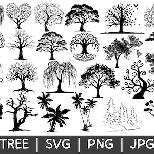 23 Tree svg Bundle, Tree Of Life svg Bundle, Tree Bundle svg, Tree Of Life Clipart, Celtic Tree Of Life svg, Family Tree svg, Tree Roots svg