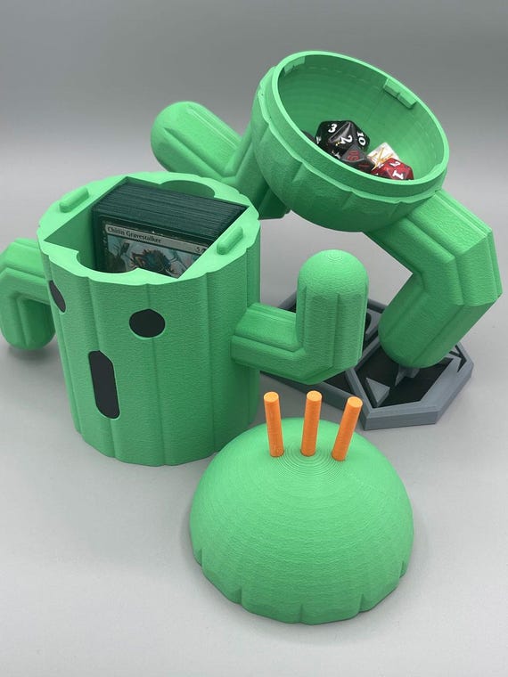 Final Fantasy Themed Jumbo Cactuar Deck Box for TCG / MTG - Etsy Australia Final Fantasy Themed Jumbo Cactuar Deck Box for TCG / MTG - Etsy Australia