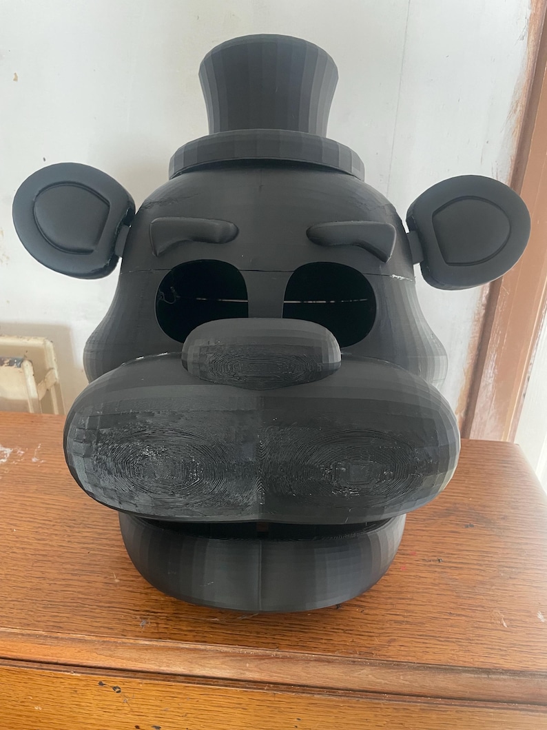 3D Print BASE - Freddy Fazbear Wearable Mask - Made to Order - Etsy