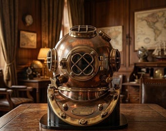 Vintage style Full Size Mark V Scuba Diver Helmet Nautical Décor Antique Maritime Deep Sea Diving Helmet Replica Gifts