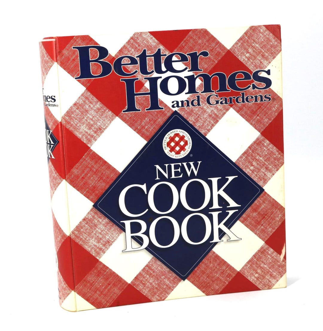 1996 Better Homes and Gardens New Cook Book – Red Plaid - Etsy