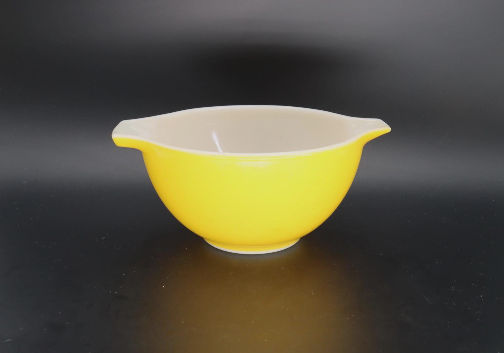 Yellow Pyrex Bowl - Etsy