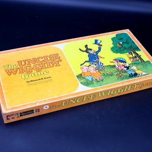 Vintage Uncle Wiggily Board Game (1976) by Parker Brothers | Classic Children’s Adventure Game |  Whimsical Forest Fun!