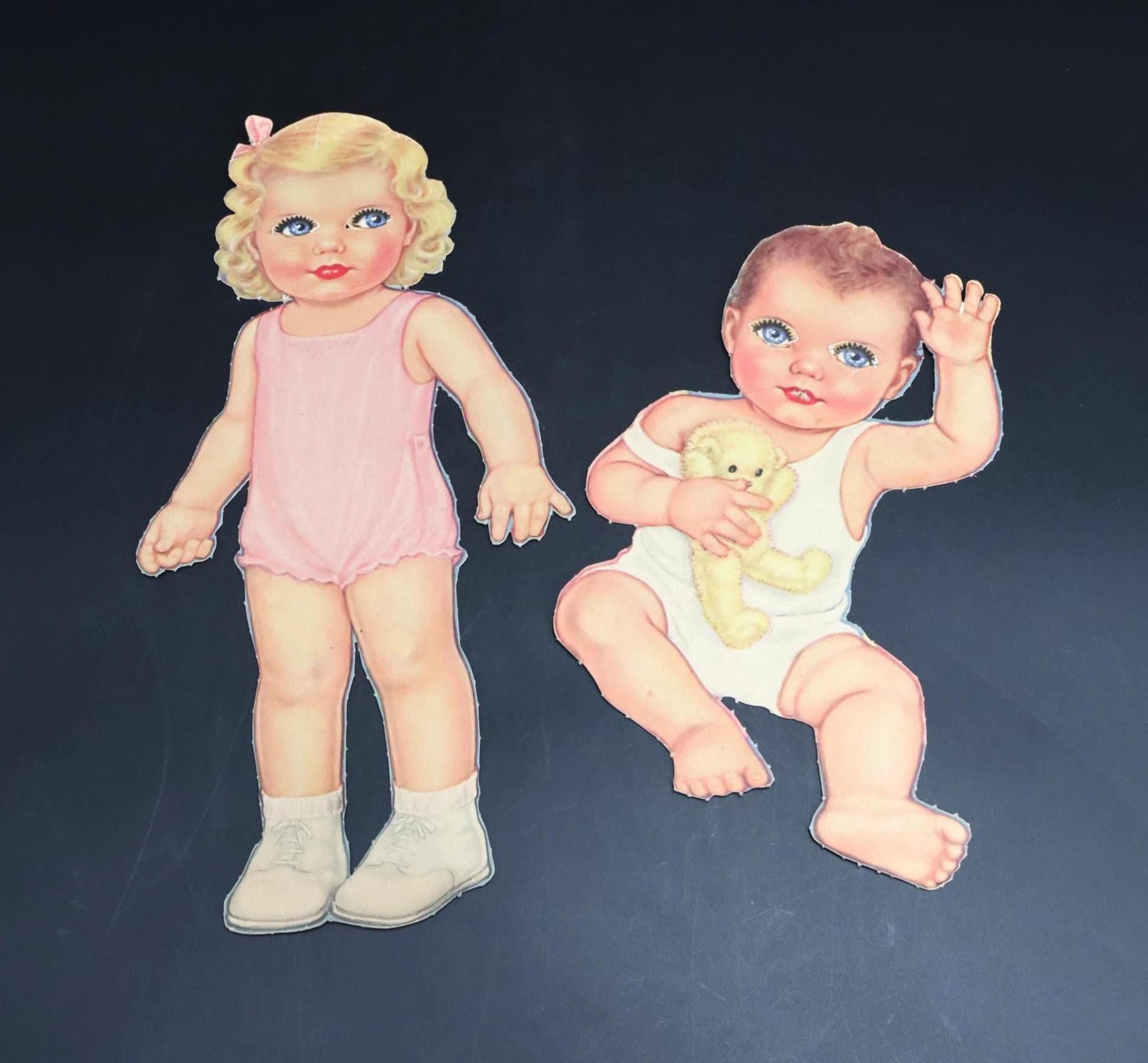 QueenHolden　ヴィンテージ　ペーパードール Unboxing #19 Sylvia's Collection - Vintage paper dolls, Queen
