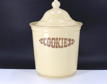 Vintage Sheriff Cookie Jar, Mid Century Biscuit Stash Lidded Jar