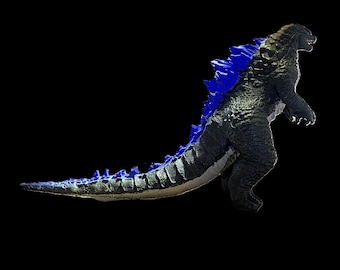 Glow-in-the-Dark Kaiju-beeldje – volledig geverfd 3D-geprint speelgoedmonsterfiguur