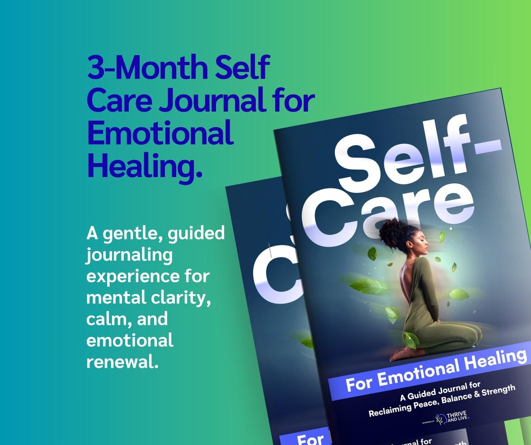 Self Care Journal: Emotional Healing & Anxiety Relief (digital Download ...