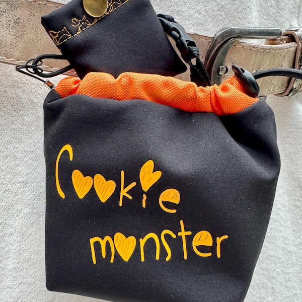 Treats, dog, walks, treat bag, training, practical, unique item, one-of-a-kind, exceptional design, weatherproof