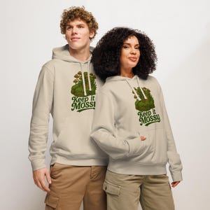 Keep It Mossy Hoodie: Pacific Northwest Organic Cotton Sweatshirt