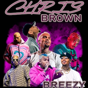 Chris Brown Breezy Bowl XX Tour 2025 TShirt PNG Design, Bootleg Tee, Instant Download And Ready To Print, File Download 300 dpi