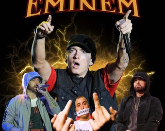 EMINEM T Shirt Design PNG Instant Download 300 dpi png