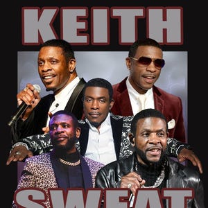 Keith Sweat T Shirt Design PNG Instant Download 300 dpi png