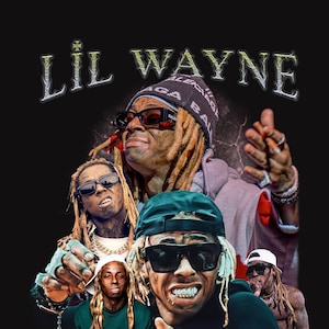 Lil wayne T Shirt Design PNG Instant Download 300 dpi png