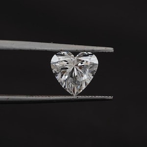 0.25 To 5.00 CT Lab Grown Loose Diamond, Heart Cut Diamond For Wedding Ring, IGI Certified CVD Diamond For Jewelry, Solitaire Loose Diamond