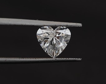 0.25 To 5.00 CT Lab Grown Loose Diamond, Heart Cut Diamond For Wedding Ring, IGI Certified CVD Diamond For Jewelry, Solitaire Loose Diamond