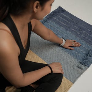Eco-Friendly Yoga Mat, Organic Exercise Mat | Sustainable 6mm Exercise Mat for All Ages - kids, adults, meditation, fitness