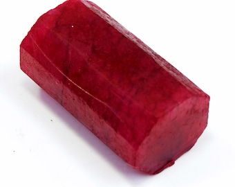 Rubis Brut Rouge Pourpre De Tanzanie - 7,84 Carats - Non Chauffé - Pièce Unique