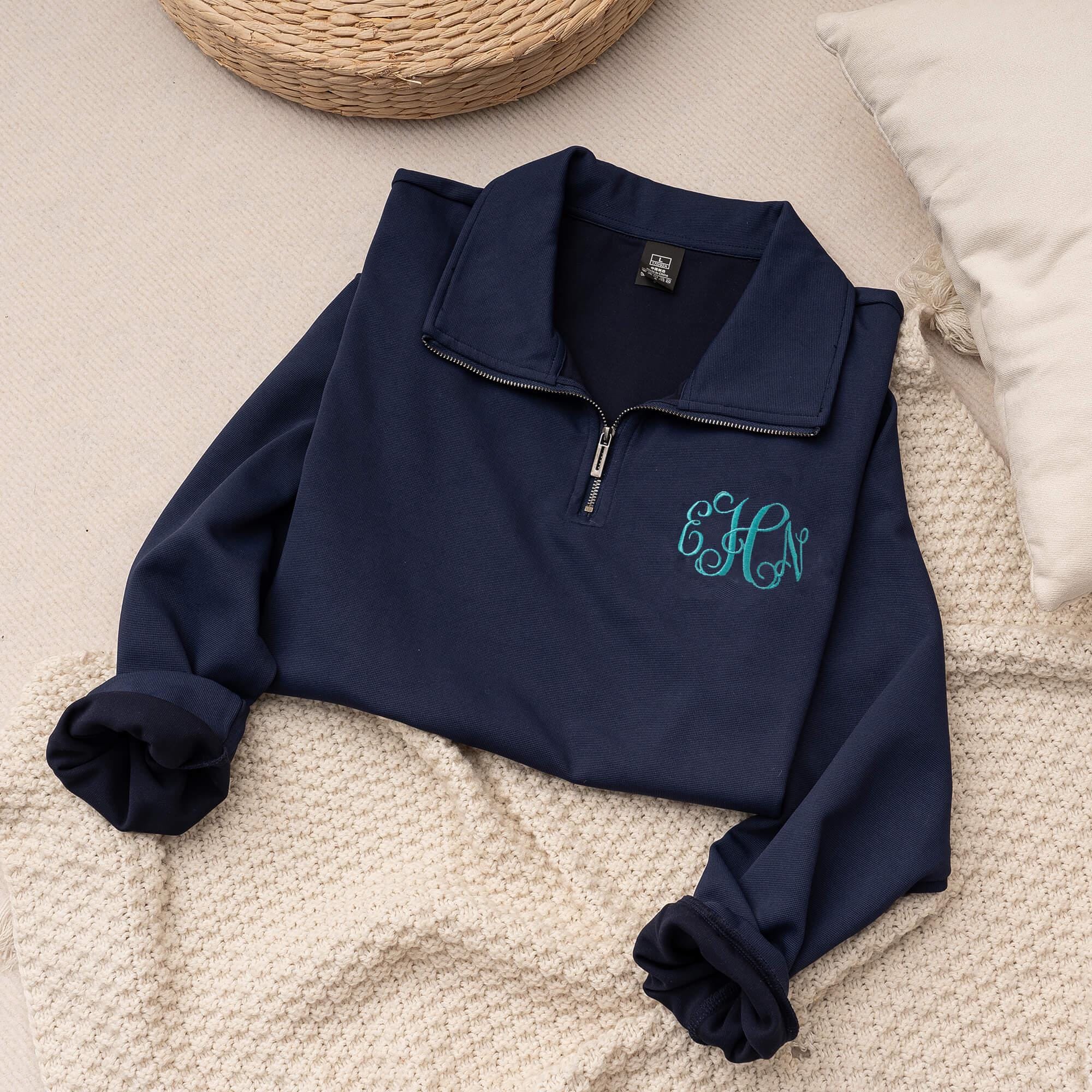 GYPSYu0026SONS CHEER HALF ZIP JERSEY 03 ネイビー Cheer Quarter Zip - Etsy